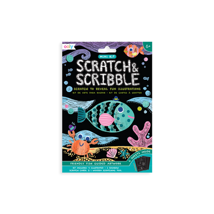 Mini Scratch & Scribble - Friendly Fish