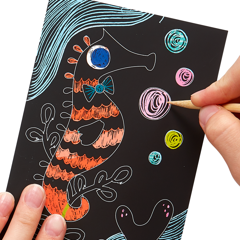 Mini Scratch & Scribble - Friendly Fish