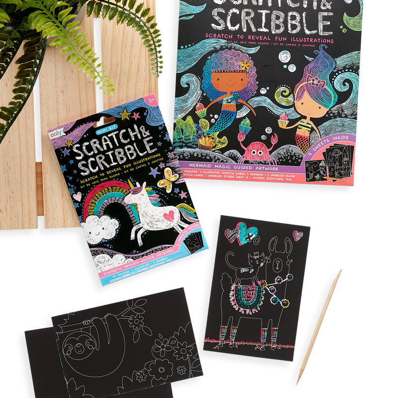 Mini Scratch & Scribble - Funtastic Friends