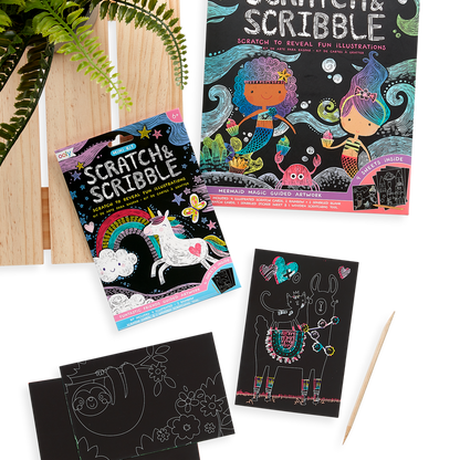 Mini Scratch & Scribble - Funtastic Friends