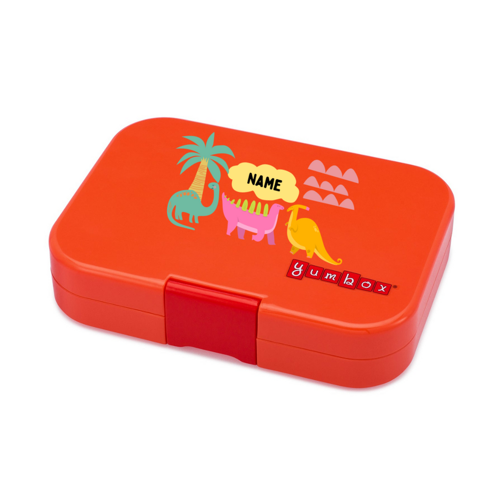 Yumbox Lunchbox w. 6 Room - Bento Original - Safari Orange w. Ju