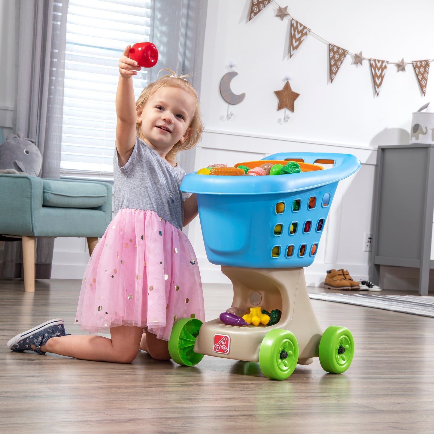 Step2 Little Helper's Shopping Cart (Blue)