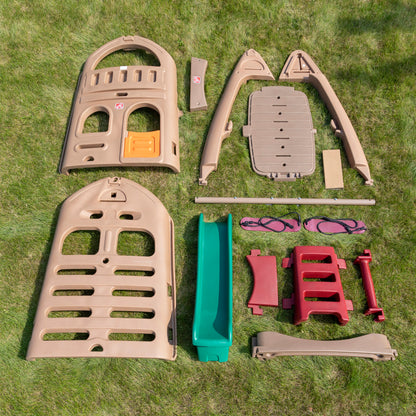 Step2 Naturally Playful Playhouse Climber & Swing Extension