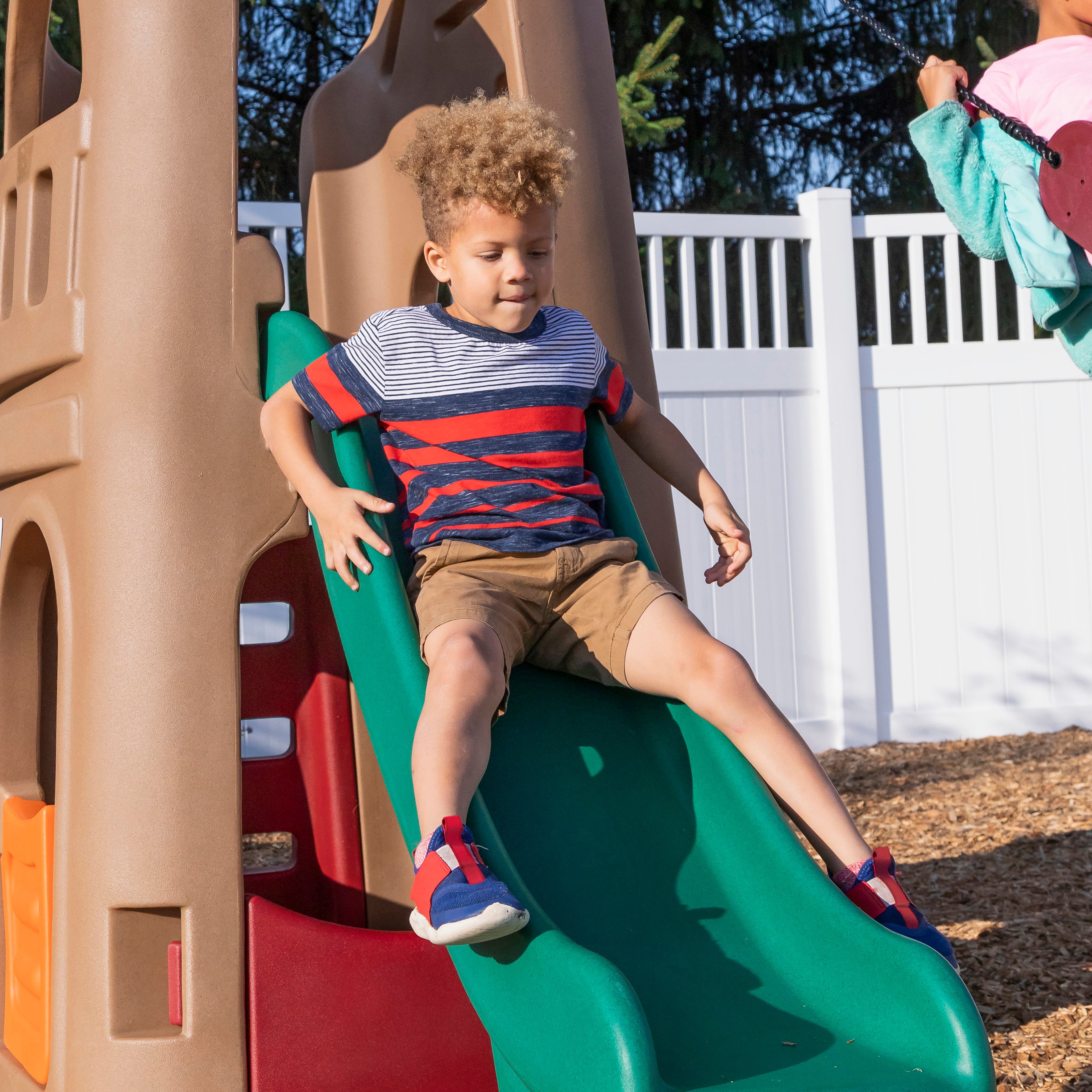 Naturally playful playhouse climber best sale & swing extension assembly