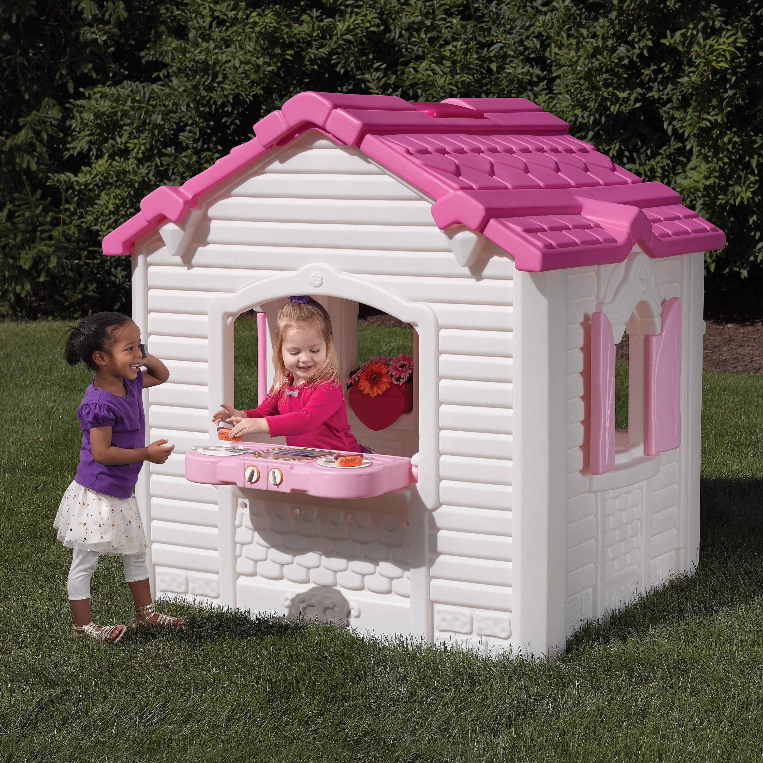 Little tikes 2 in 1 best sale dollhouse playhouse