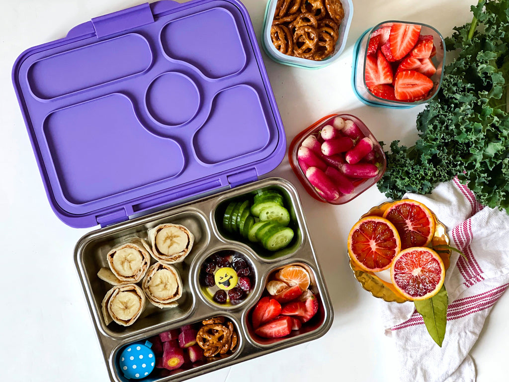 Yumbox Presto  Stainless Steel Leakproof Bento Box - Kale Green -  phunkyBento