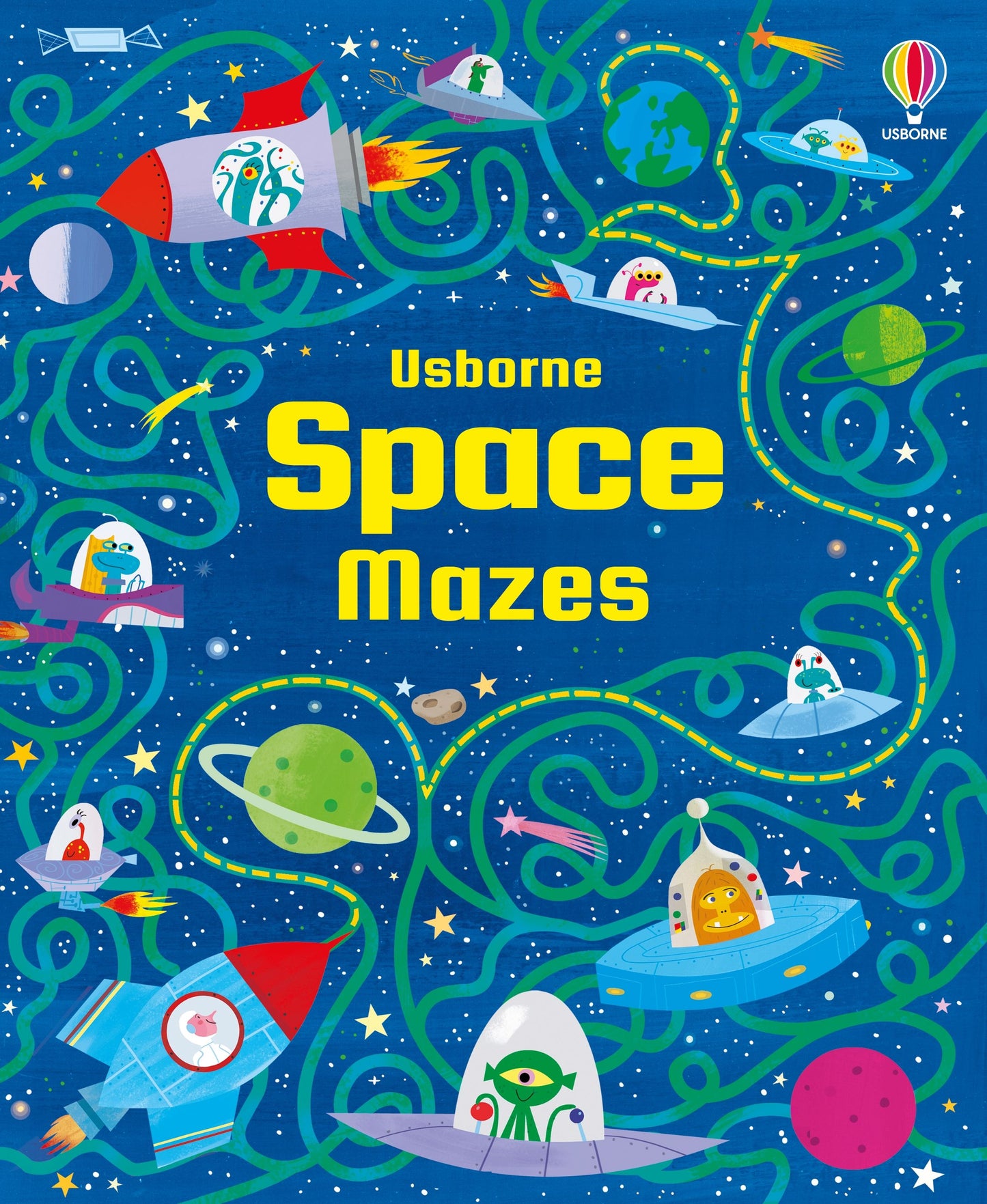 Usborne Book and Jigsaw Space Maze