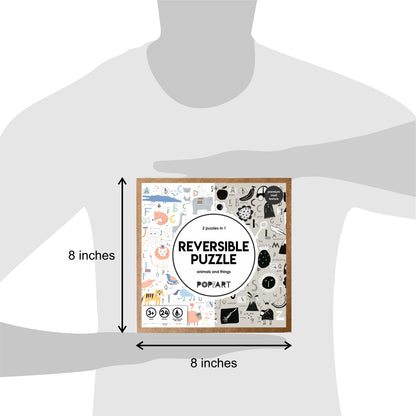 Reversible Puzzle - Animals and Things