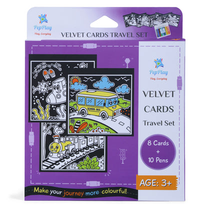 PepPlay Velvet Cards - Travel Set