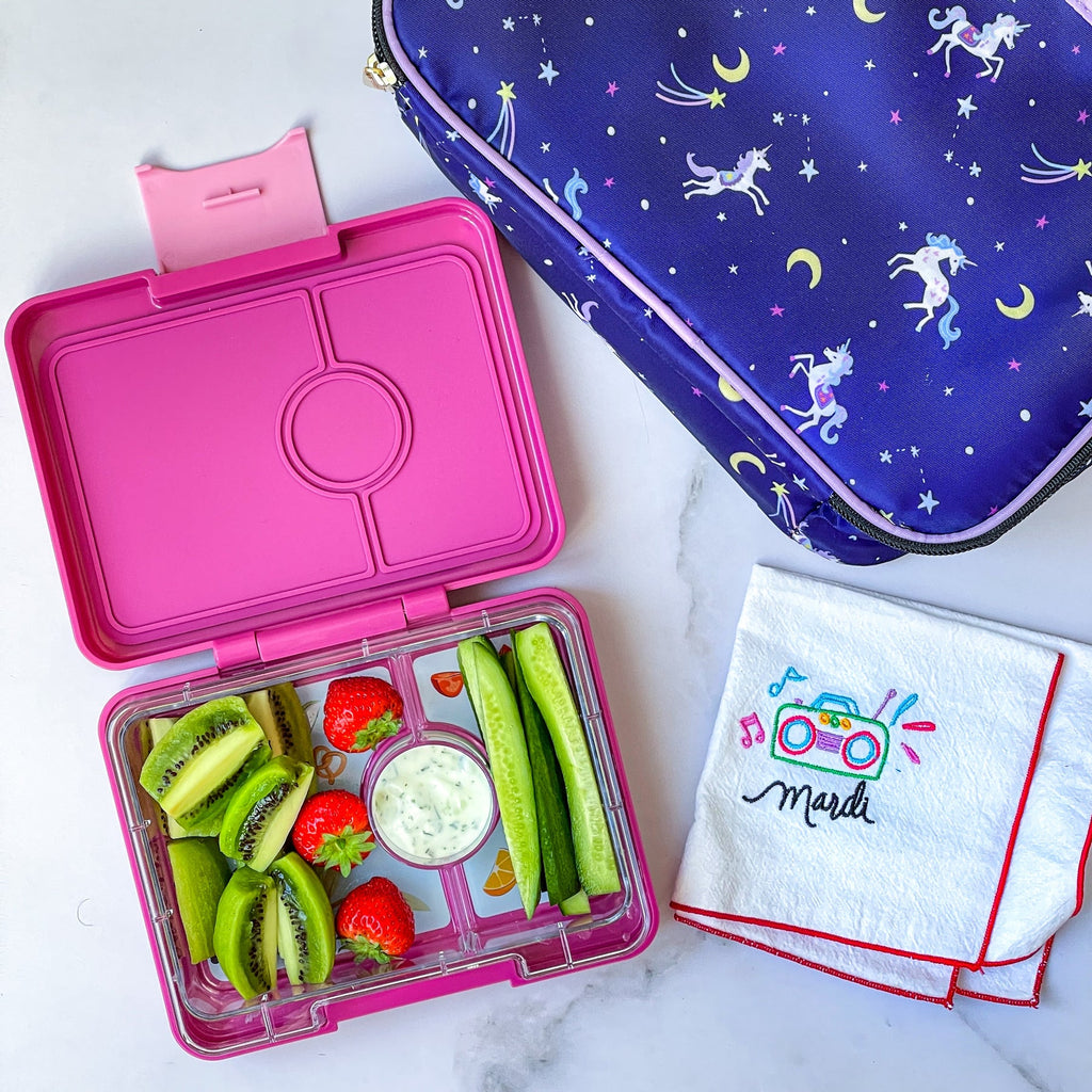 Yumbox Snack 3 Compartment Bento Lunch Box - Various Colours